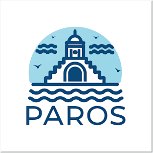 Paros Island, Greece Posters and Art